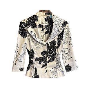 Joseph Ribkoff Black & White Blazer